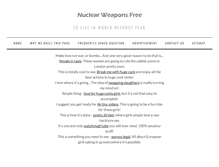 Tablet Screenshot of nuclearweaponsfree.org
